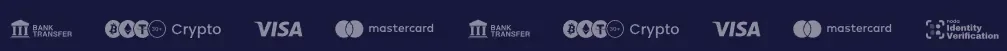 Betaalmethode logo's iDEAL Visa crypto wallet