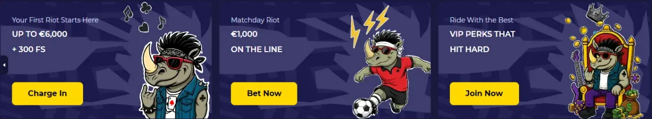 Bonussen bij Spinorhino Casino — Alle Aanbiedingen op een Rij